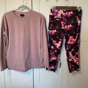 Calvin Klein Black and Pink Activewear